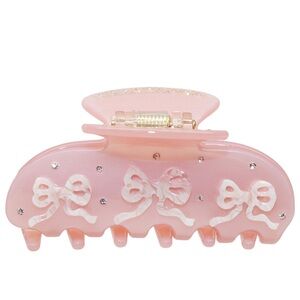 NWT Emi Jay Sweetheart Hair Claw Clip in Pink Pixie